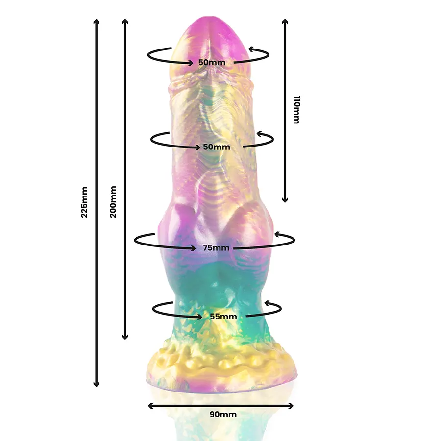 Dildo EPIC IRIS — silikona reālistisks stumbrs Photo 8