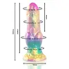 Dildo EPIC IRIS — silikona reālistisks stumbrs Photo 8