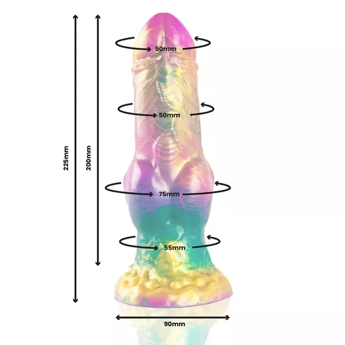 Dildo EPIC IRIS — silicone realistic shaft Photo 2