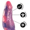 Dildo EPIC Medusa — silikons ar ribām Photo 8