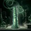 Dildo EPIC HADES — silicone, black Photo 7