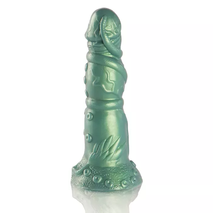 Dildo EPIC HADES — silicone, black Photo 4