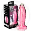 Dildo EPIC TRITON — silikons, rāpuļu tekstūra Photo 6