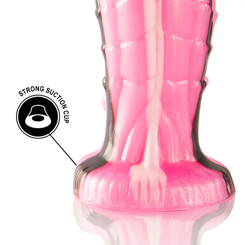 Dildo EPIC TRITON — silikons, rāpuļu tekstūra Photo 8