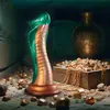 Dildis EPIC Python Cobra Green — silikons Photo 6
