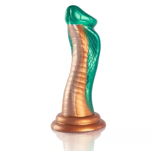 Dildo EPIC Silikona Kobra Zaļā