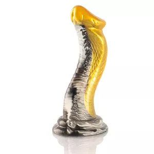 Dildo EPIC Silikona Dzeltenā Kobra