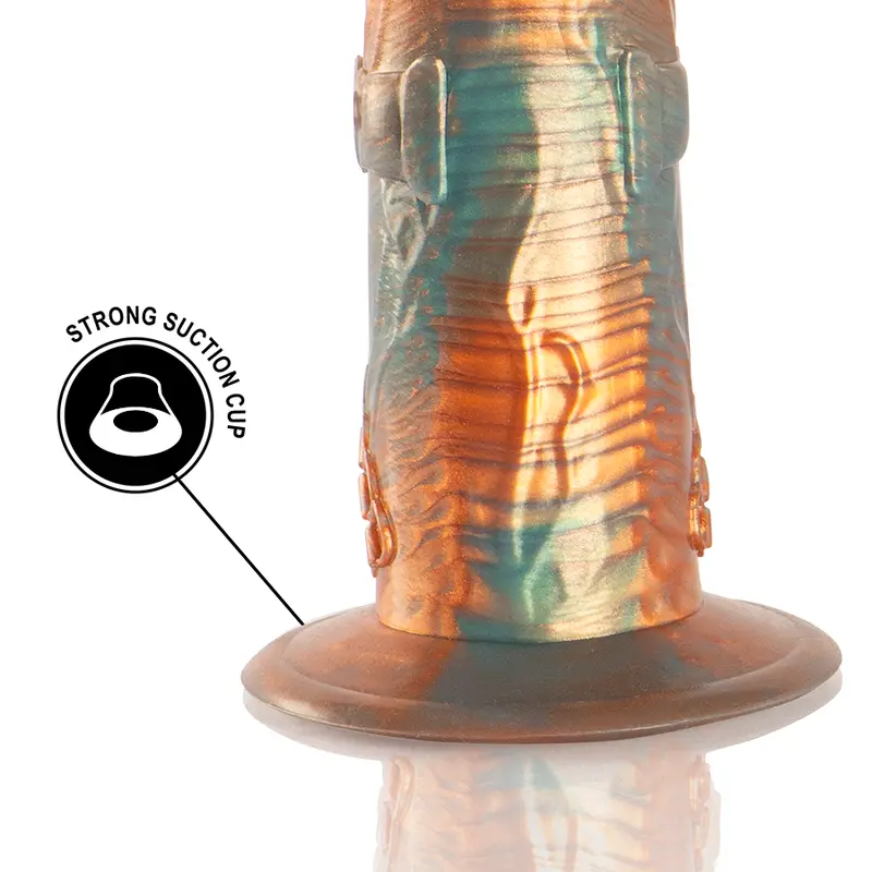 Dildos EPIC Talos — silikons, ergonomisks, melns Photo 7