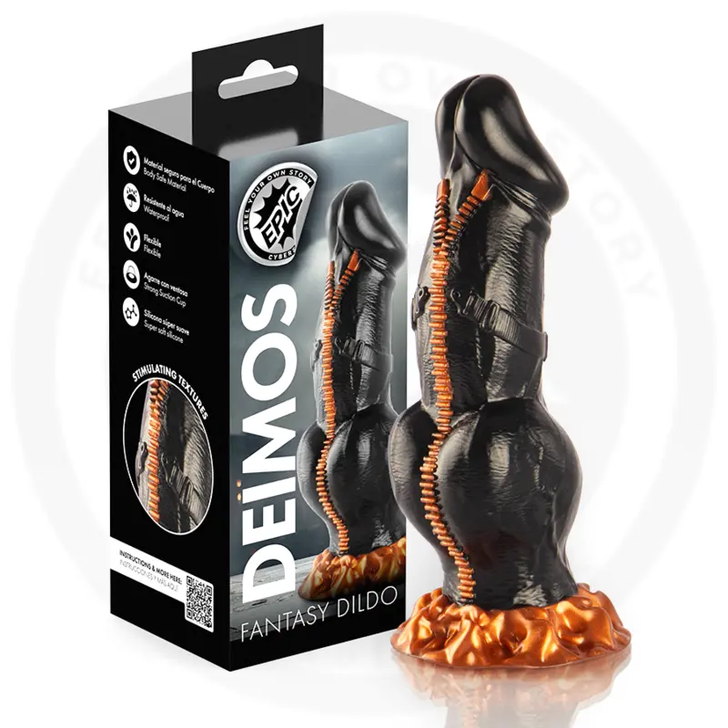 Dildonis EPIC Deimos — silikons, piesūceknis Photo 6
