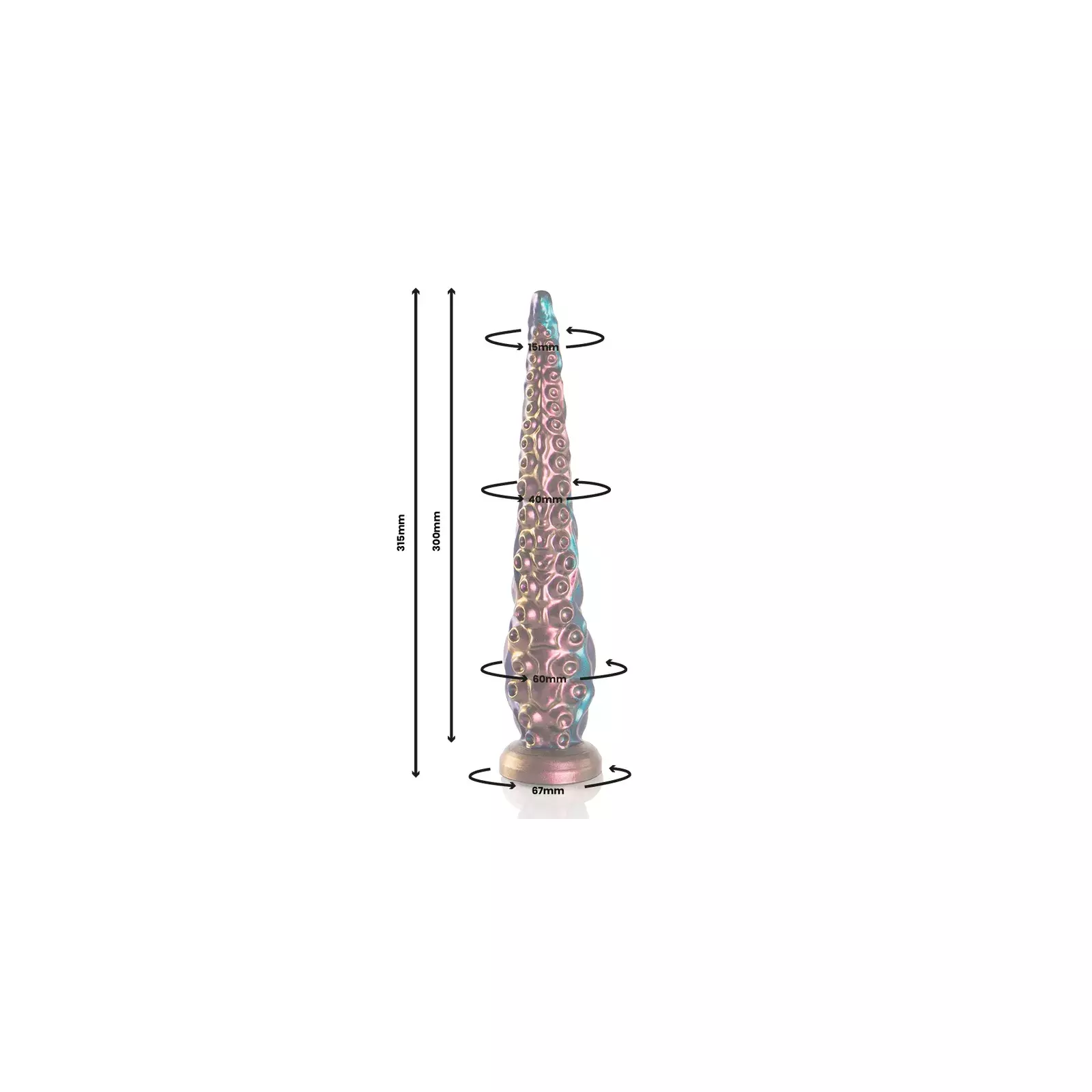 Dildo EPIC CHARYBDIS FINE TENTACLE Photo 2