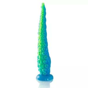 Dildo EPIC Silikona Fluorescējošs Zaļš