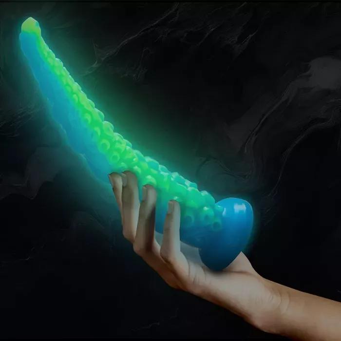 Dildo EPIC Scylla Fluorescent Thin Tentacle Photo 6
