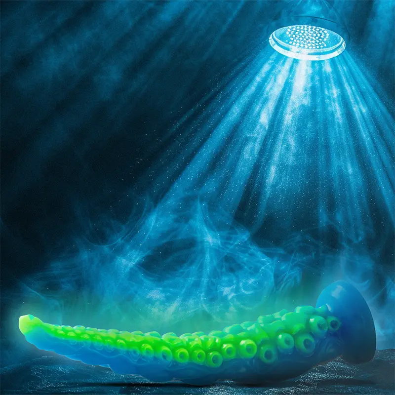 Dildo EPIC Scylla Fluorescent Thin Tentacle — mazs silikona Photo 10
