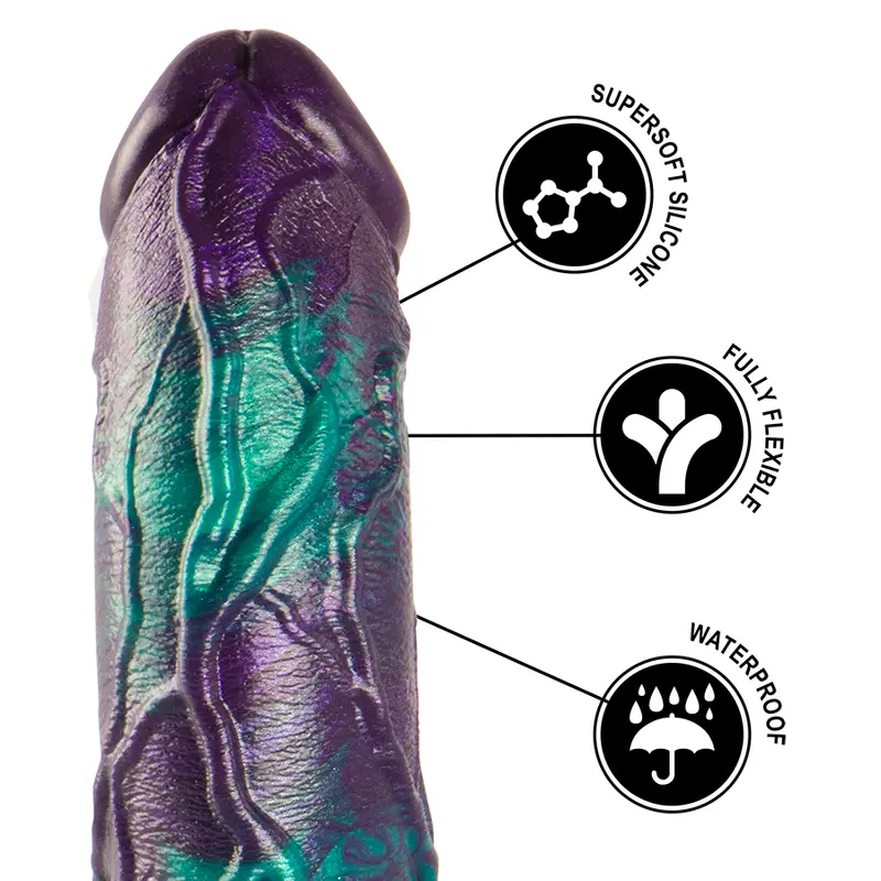 Dildo EPIC Basilisk Double Scaly Pleasure, silicone Photo 8
