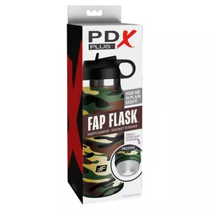 Masturbator Pipedream FapFlask Happy Camper Frosted
