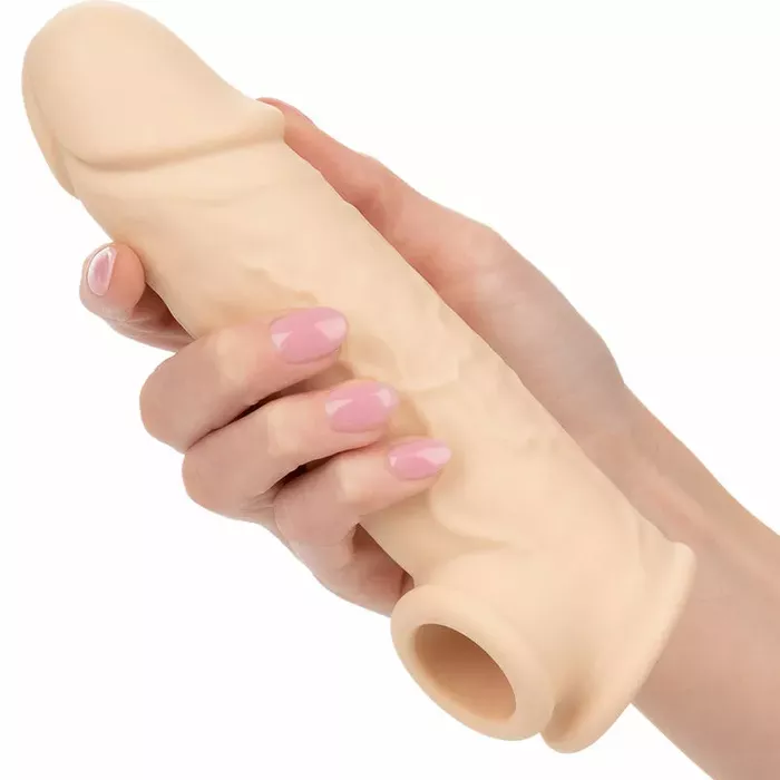 Penis sleeve CalExotics Performance Maxx Life‑Like Extension 7" Photo 9