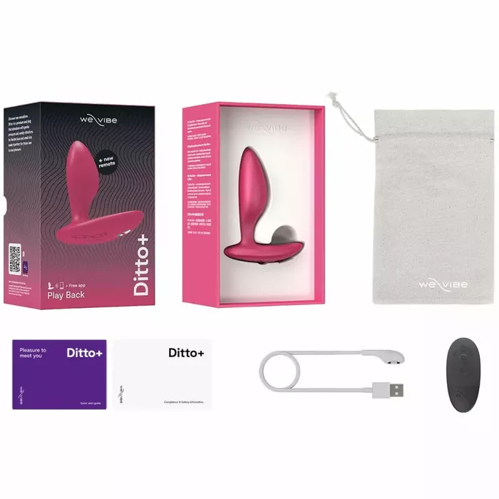 Anal Plug Vibrator WE-VIBE DITTO+ Photo 5