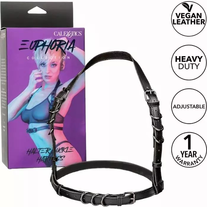 CalExotics Euphoria Halter Buckle Harness — body harness Photo 2