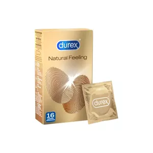 Мужской презерватив Durex Natural Feeling, 56 мм, 16 шт.