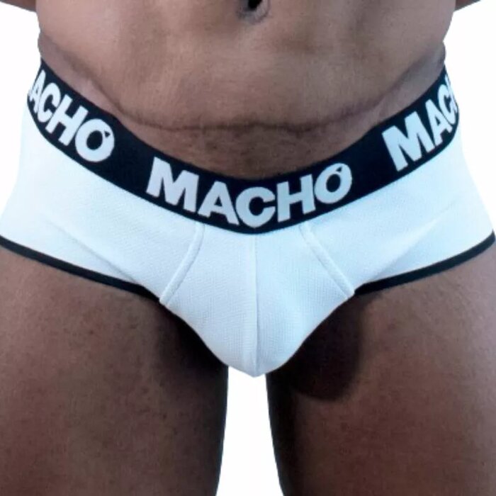 MACHO MS30BL Slip White M - Men's Underwear Photo 1