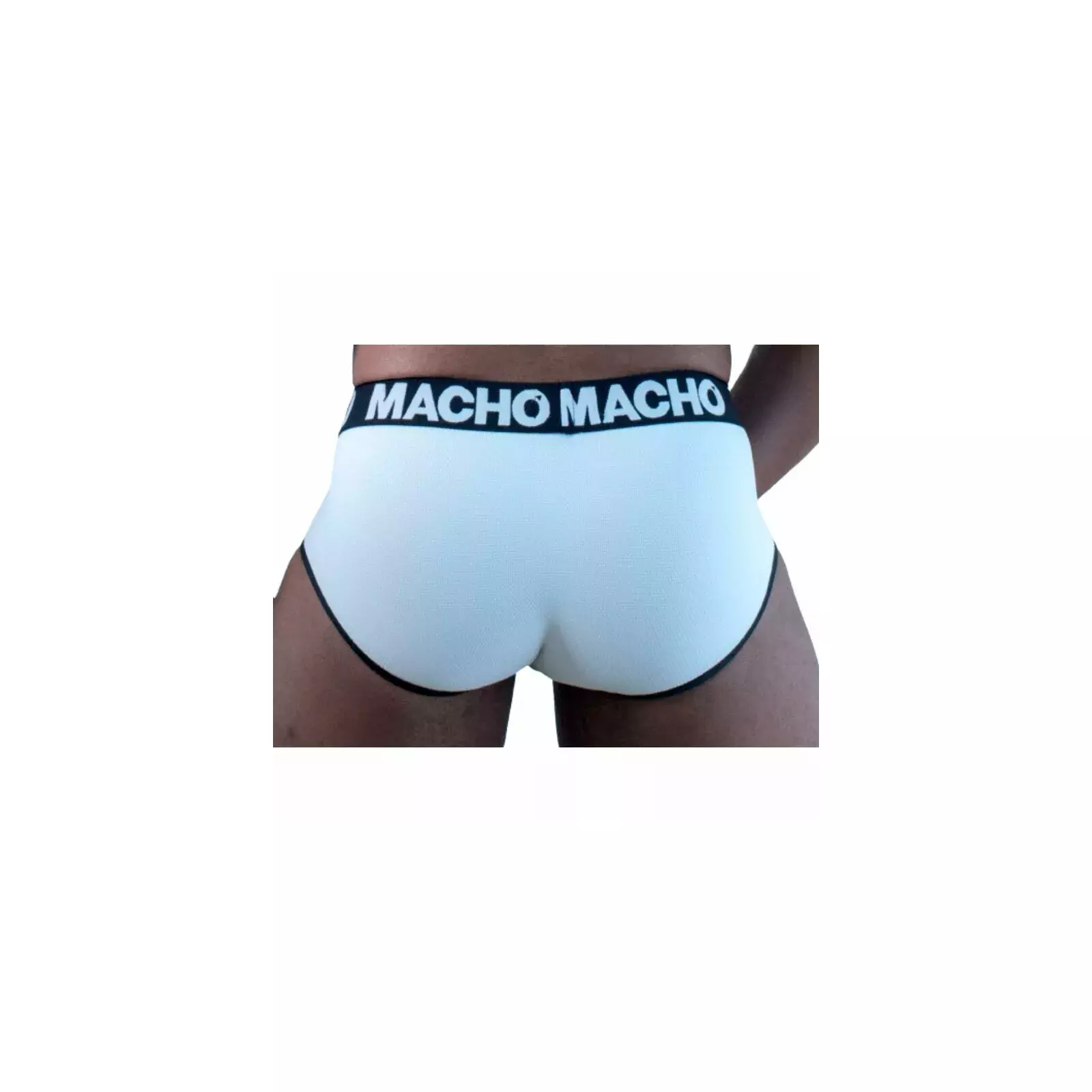 MACHO MS30BL Slip White M - Men's Underwear Photo 3
