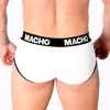 Vīriešu slipi machounderwear MACHO MS30BL SLIP WHITE Photo 6