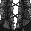Bodie SUBBLIME L/XL TEDDY HALTER NECK BARE BACK LACE Photo 7