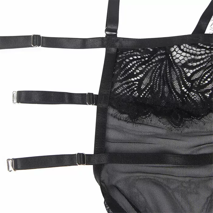SUBBLIME babydoll negligee D-239319, black S/M Photo 7