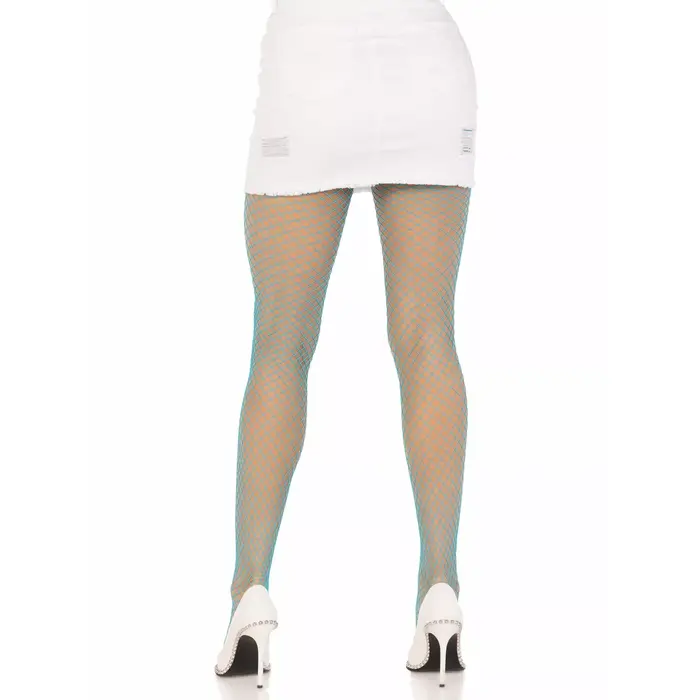 Колготки LEG AVENUE Lycra в сетку, синие Photo 2