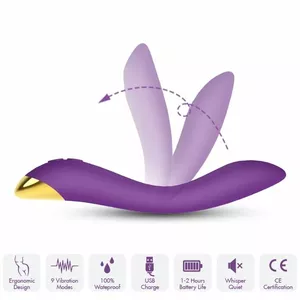 Вибратор ARMONY Силикон Фиолетовый