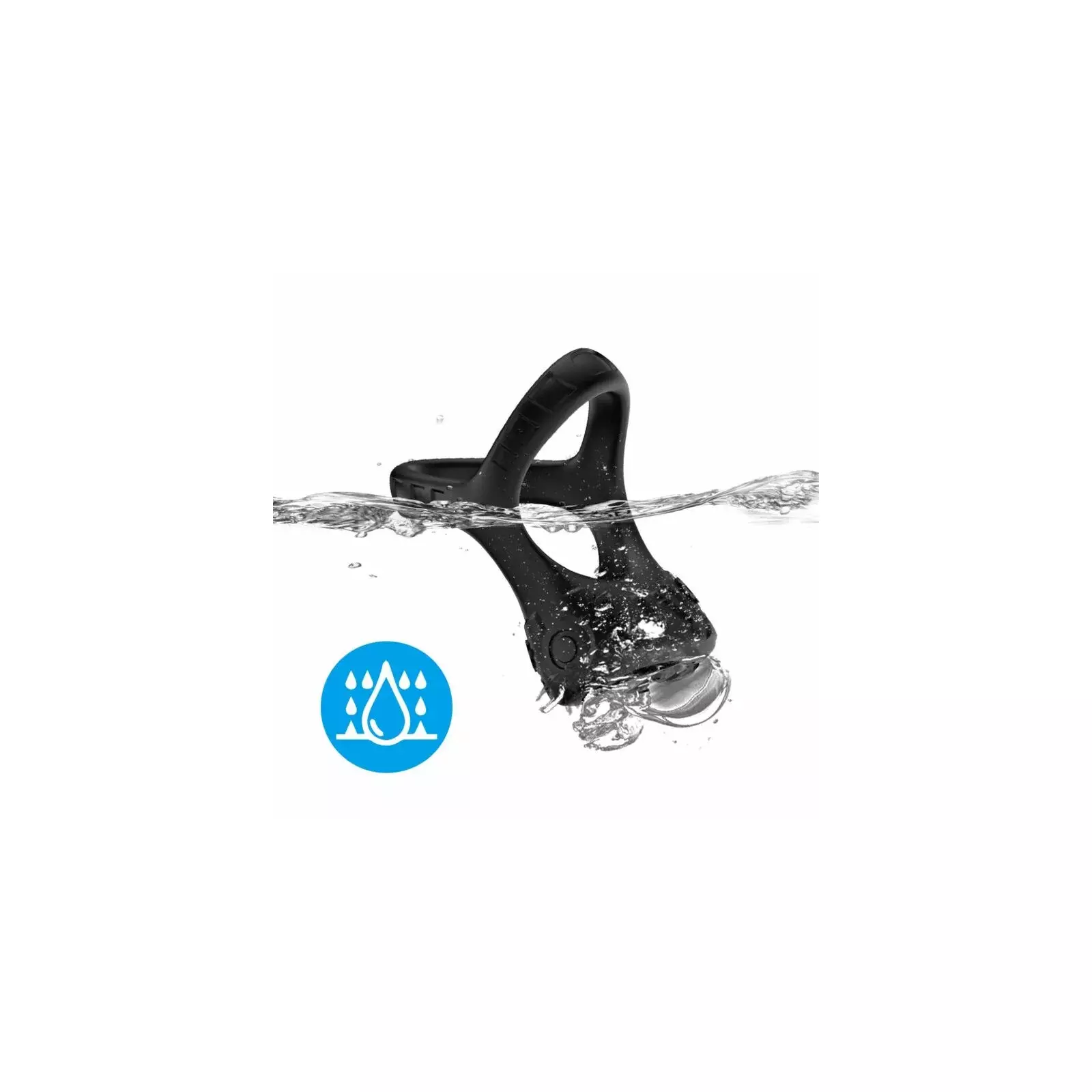 Penis Attachment ARMONY RING VIBRATOR & MULTIPOSITION BLACK D-237945 Photo 3