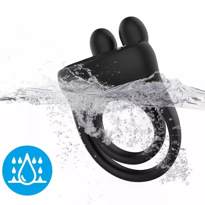 Penis extension ring vibrator ARMONY FOR COUPLES RABBIT Photo 3