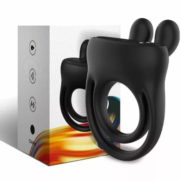 Penis extension ring vibrator ARMONY FOR COUPLES RABBIT Photo 5