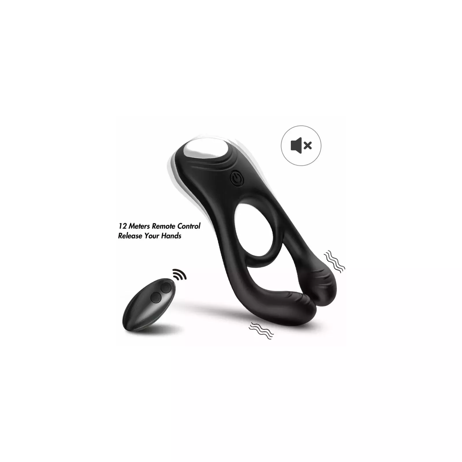 Penisa stiprinājums ARMONY VEYRON DOUBLE VIBRATOR RING Photo 1