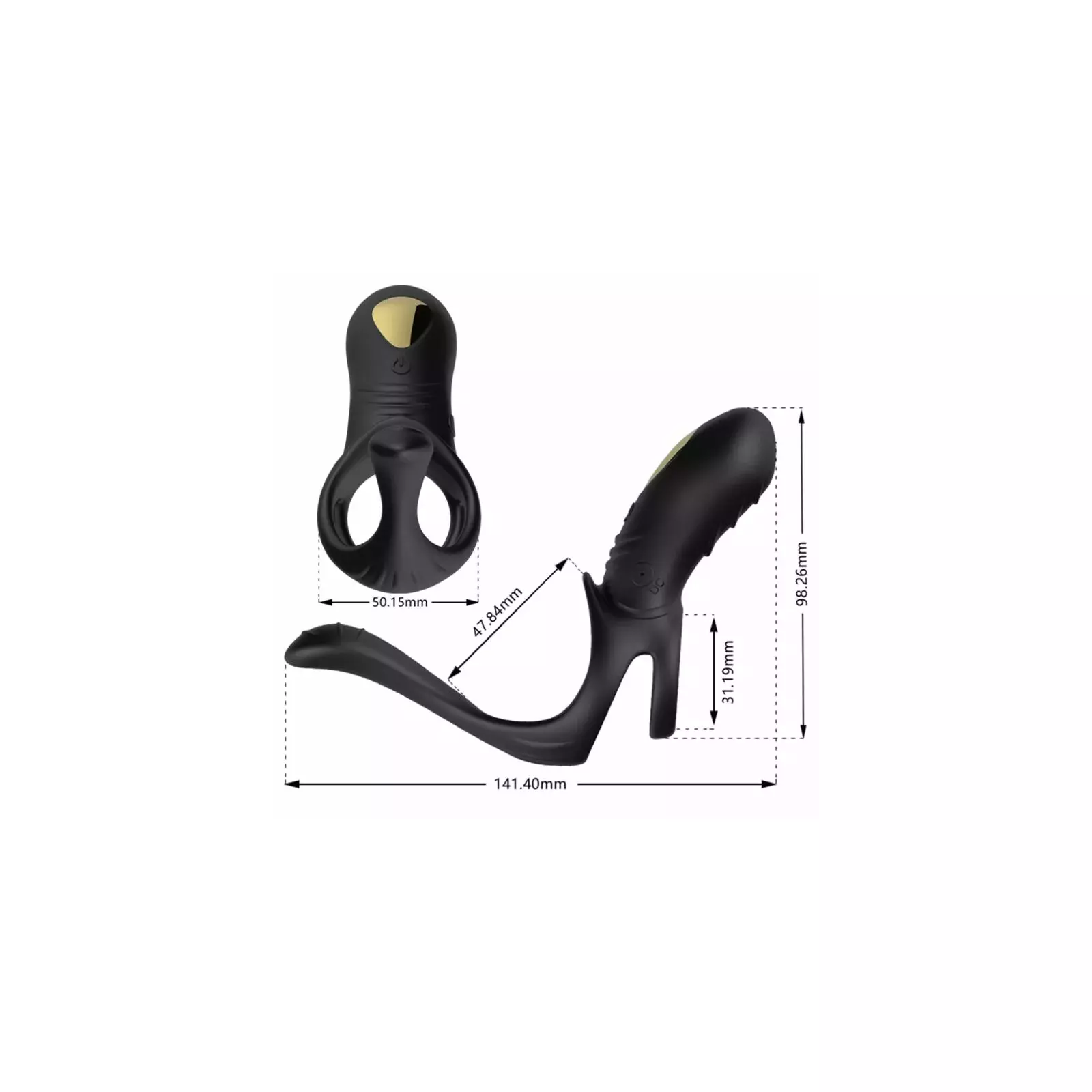 Penisa stiprinājums ARMONY JOY JUMPER RING VIBRATOR Photo 3