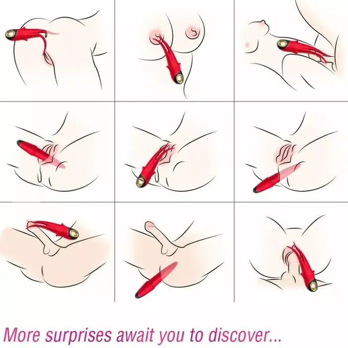 Двухголовый вибратор ARMONY — SHADOW VIBRATOR Photo 2