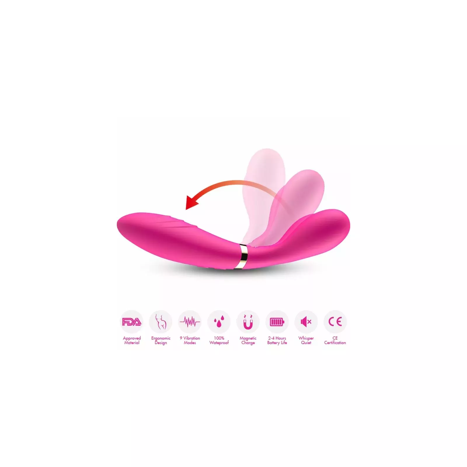 Vibrators Armony Y-Wand Massager Photo 3