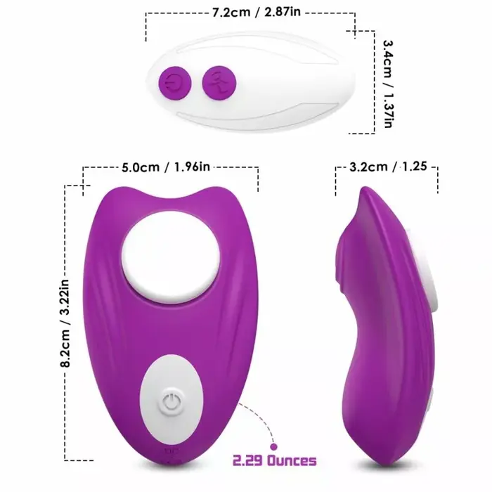 ARMONY Taureņu Nēsājamās Apakšveļas Vibrators D-238004 Photo 3