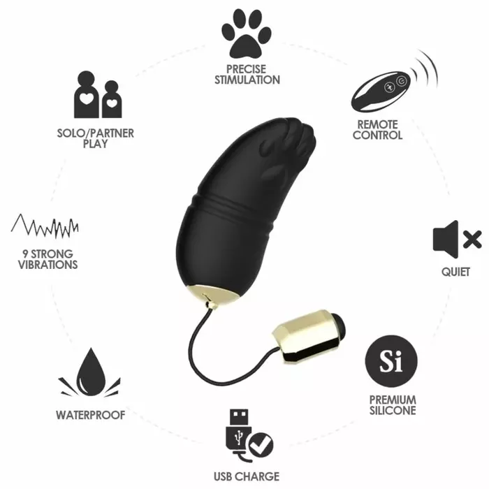 G-spot vibrator ARMONY FOR COUPLES KITTY EGG Photo 2