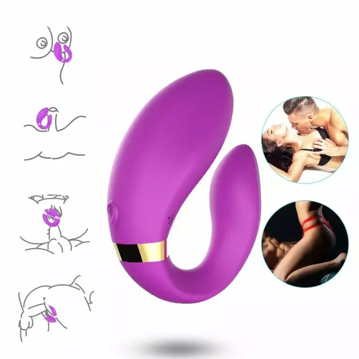 Couples vibrator ARMONY FOR COUPLES Crescent Photo 2