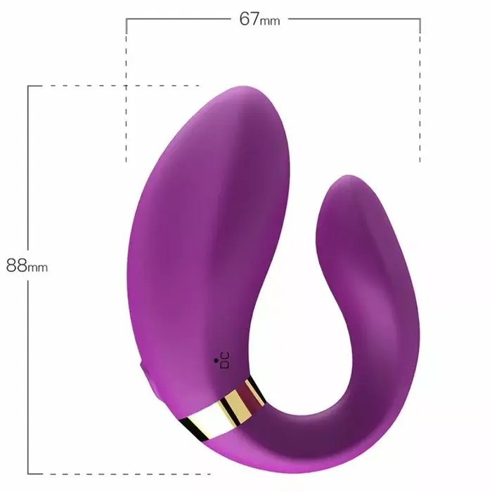 Couples vibrator ARMONY FOR COUPLES Crescent Photo 3
