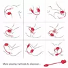 Sūkšanas stimulators un vibrators ARMONY ROSE 2 IN 1 D-237970 Photo 2