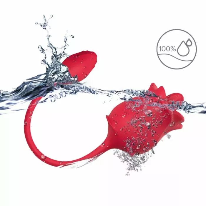 Sūkšanas stimulators un vibrators ARMONY ROSE 2 IN 1 D-237970 Photo 3