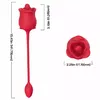 Sūkšanas stimulators un vibrators ARMONY ROSE 2 IN 1 D-237970 Photo 4