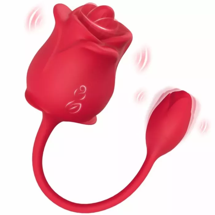 Sūkšanas stimulators un vibrators ARMONY ROSE 2 IN 1 D-237970 Photo 5