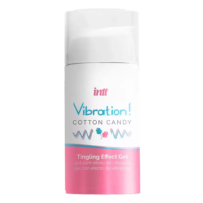 intt Vibration! Cotton Candy — personal arousal gel 15 ml Photo 2