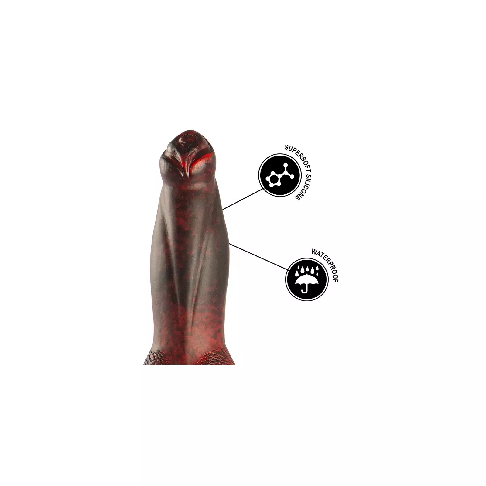 Dildo EPIC Prometheus Titan in Flames Photo 7