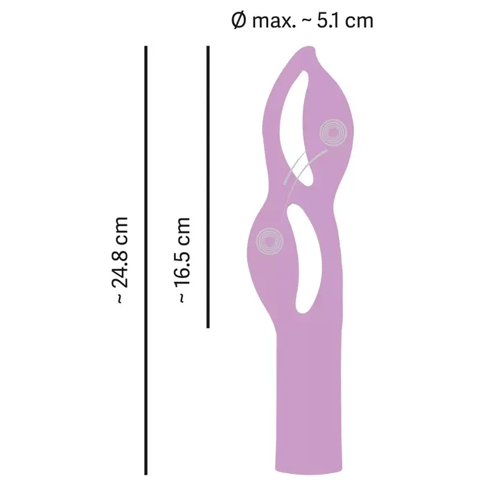 You2Toys Fabulous rabbit vibrator — rechargeable silicone Photo 11