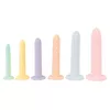 You2Toys Six in A Row — 6 silikona dildo komplekts Photo 2