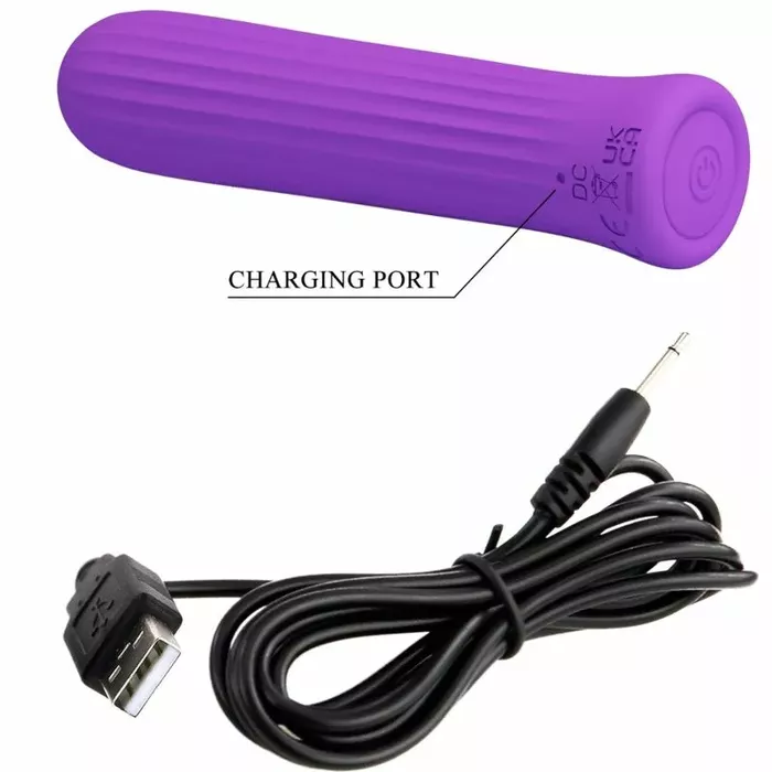Vibrator Pretty Love Blanche Lilac — compact stimulator Photo 6